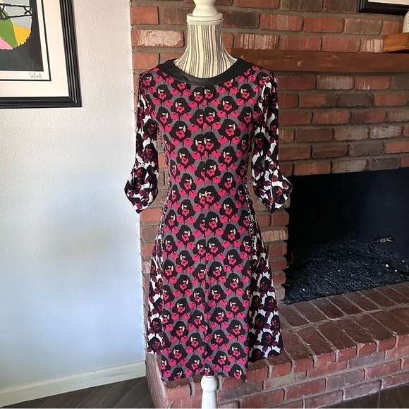 Dorathee Schumacher Radical Flower Silk Shift Dress Sz XS - Picture 1 of 11